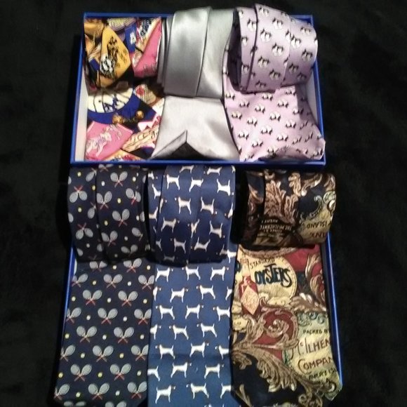 Alynn,Nicole Miller, Southern Proper, Tabasco  SilkTies - Picture 3 of 3